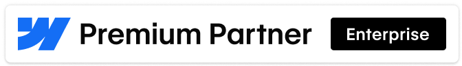Webflow Premium Partner - Enterprise